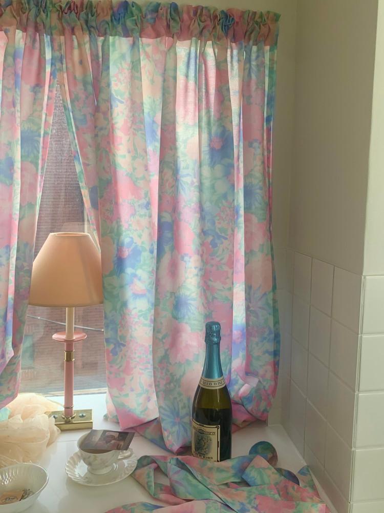 blueberry floral fabric