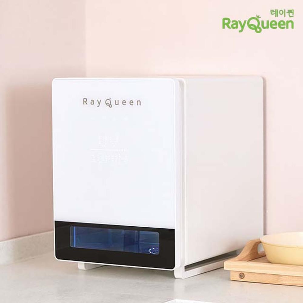 레이퀸 6세대 젖병소독기 블랙 화이트블랙