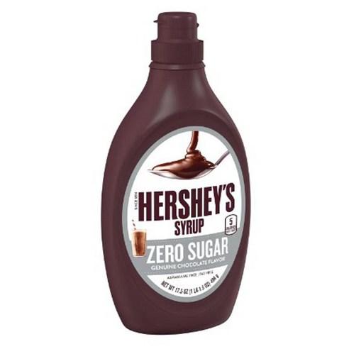 HERSHEYS 허쉬 제로 슈가 무설탕 초콜렛 시럽 Zero Sugar Chocolate Syrup 496G, 1개 - 기타생활잡화 | 쿠팡