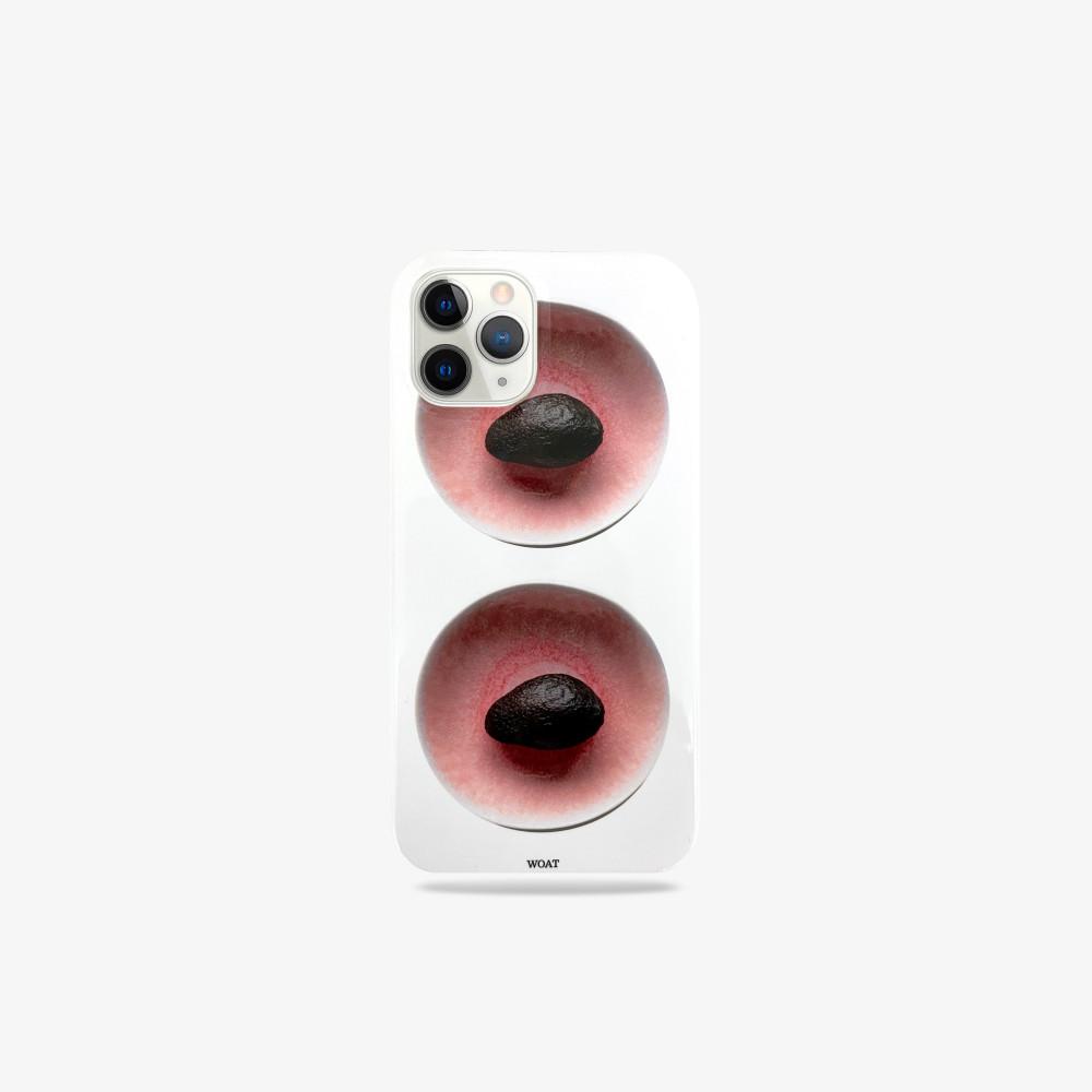 WOAT pink plate phone case