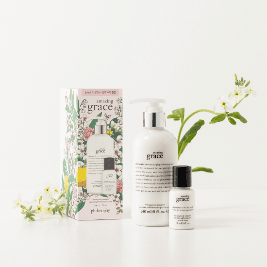 필로소피 어메이징그레이스 바디 에멀전 240ml+30ml 증정 기획