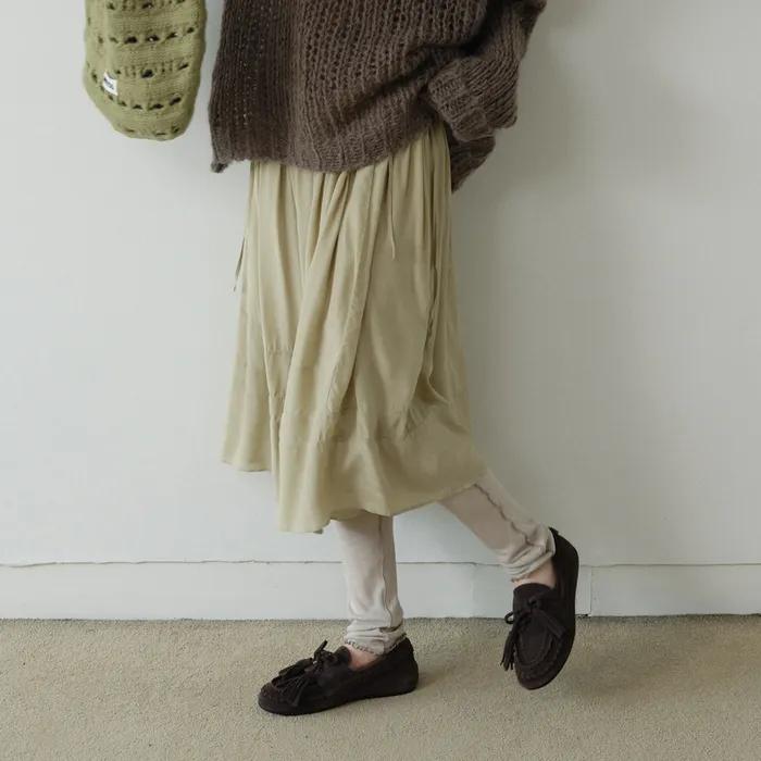 TENCEL SLIM LEGGINGS, GRAY