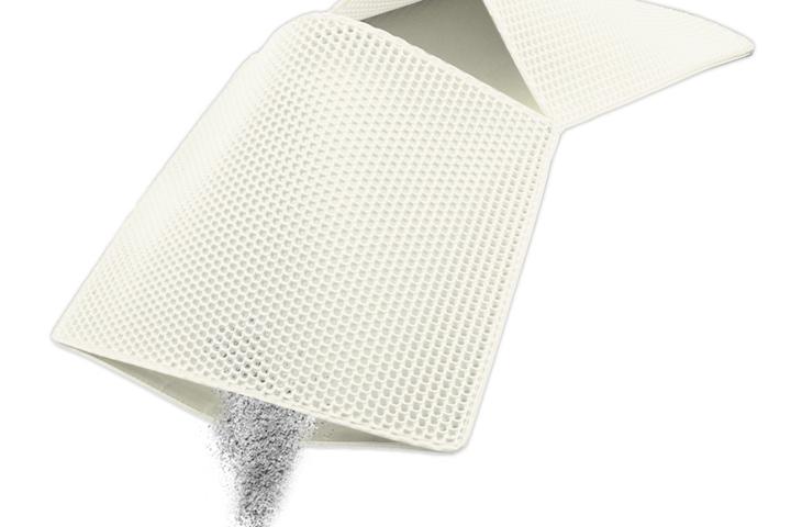 고양이 화장실 벌집 모래 매트 사막화방지