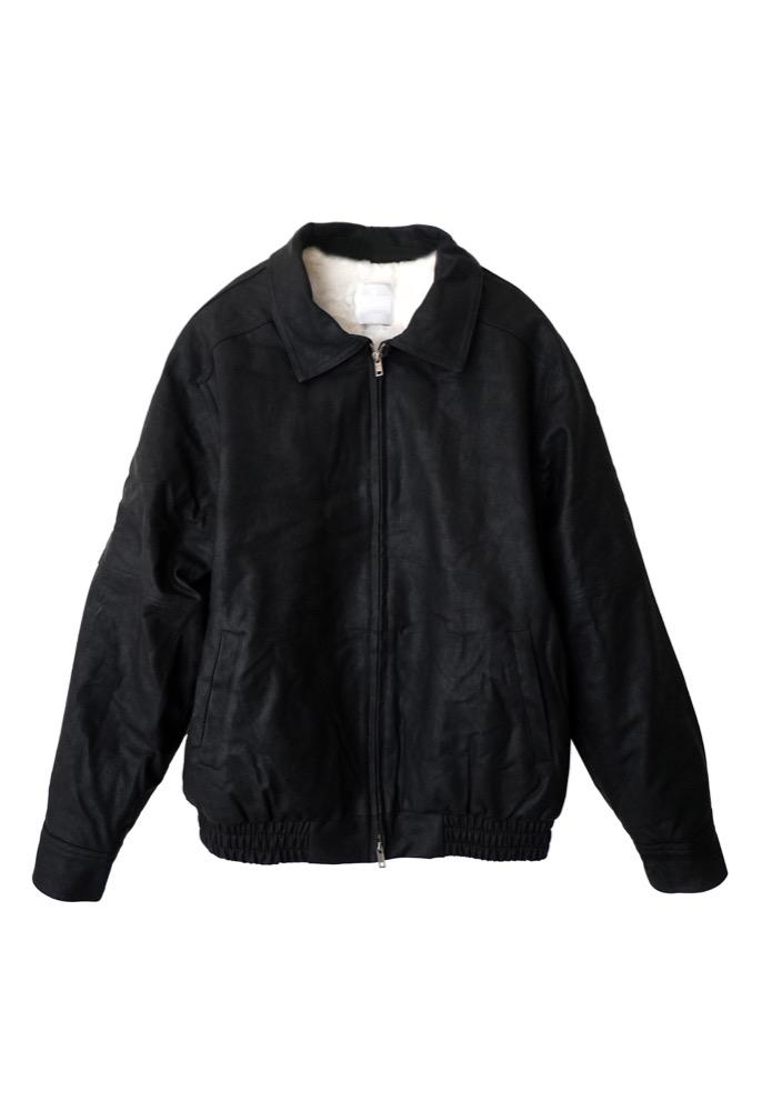 fur leather jumper