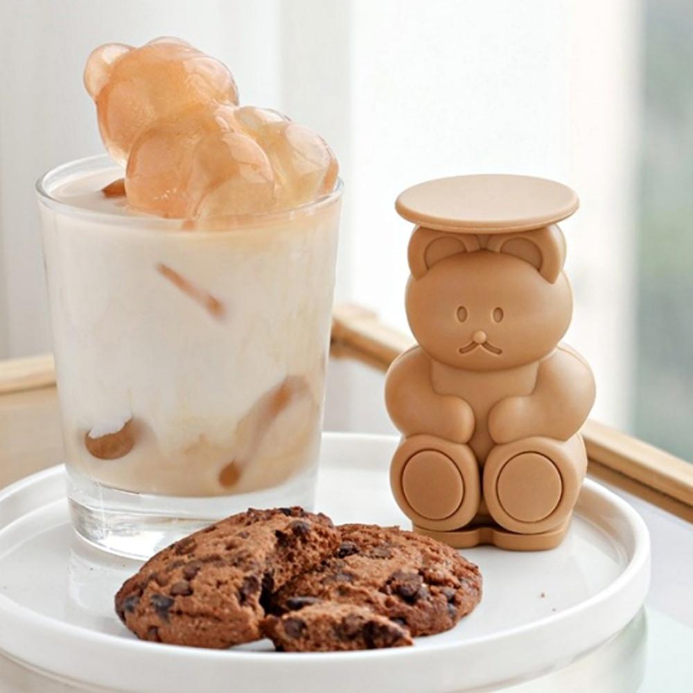 로마네 곰돌이얼음틀 하이볼 실리콘 입체 얼음트레이 베어