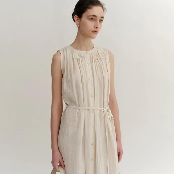 Carme Shirt Dress Cream