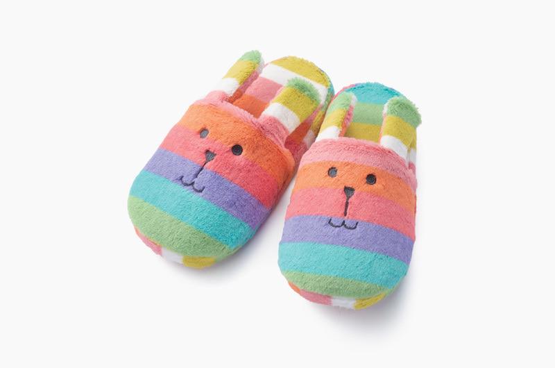 RAINBOW RAB SLIPPER