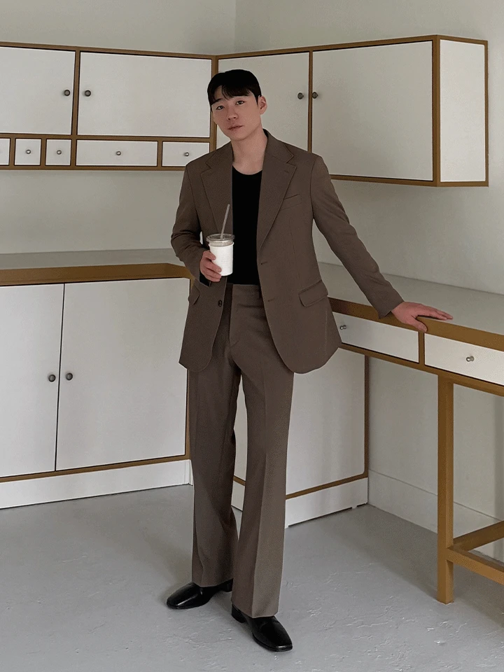 [PREMIUM] 셀린 싱글 수트 셋업