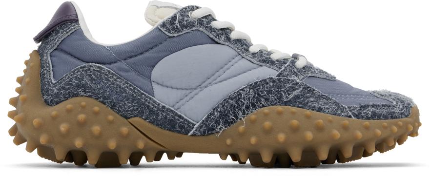 블루 Fugu 스니커즈