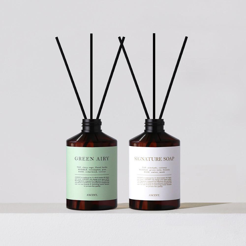 1+1 에이센트 실속형 디퓨저 200ml X 2개입 베스트향 실내 방향제
