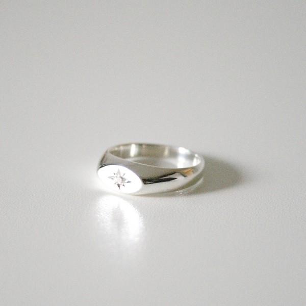 signature, star carved ring