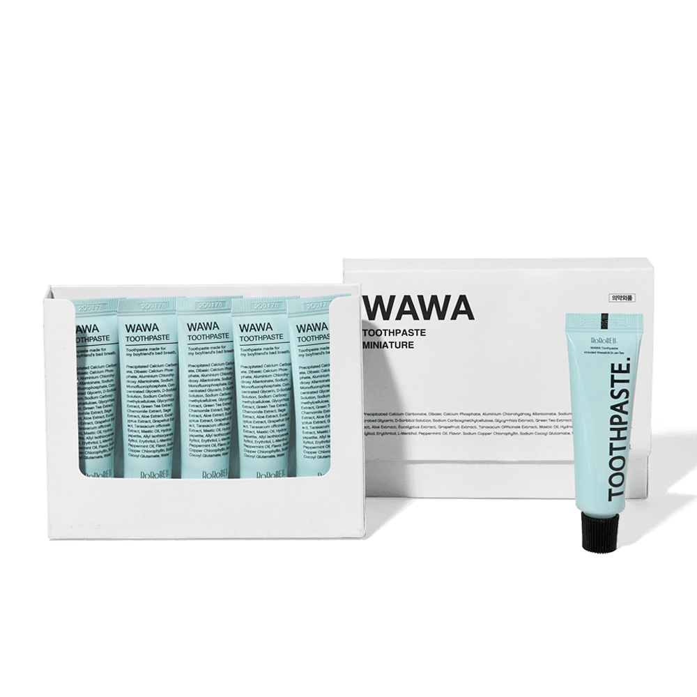 화제의 치약! 입냄새 제거 끝판왕 와와치약 30g 5개입 선물세트