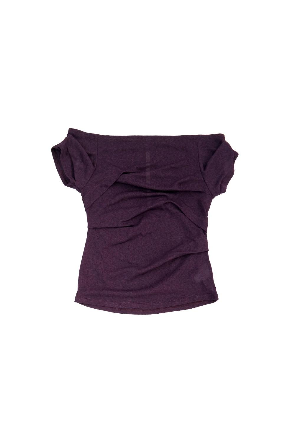 draping off-shoulder top [6월 14일 예약배송]