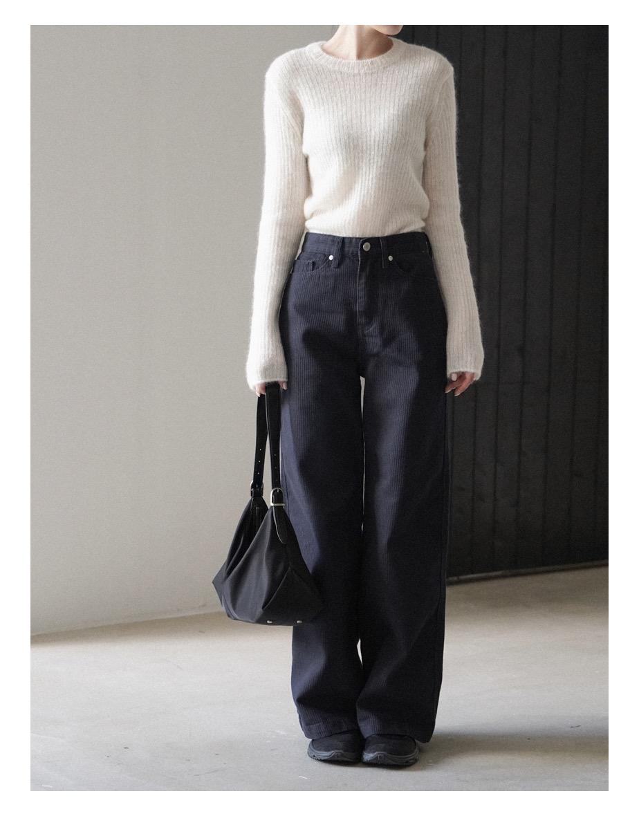 라운지 키드모헤어 니트 [아이보리]