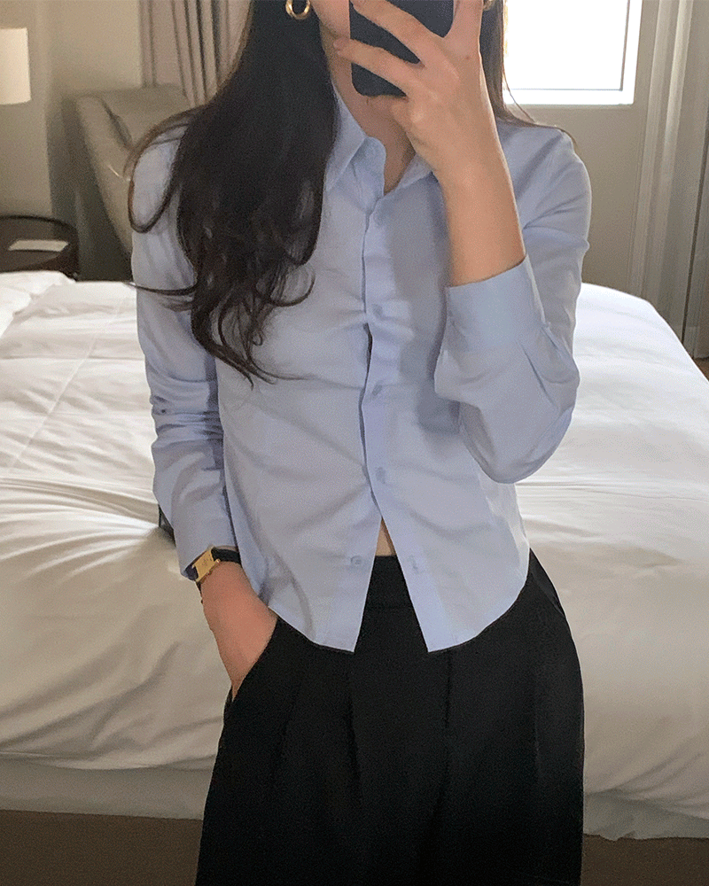 [200장돌파] 페이 슬림 셔츠