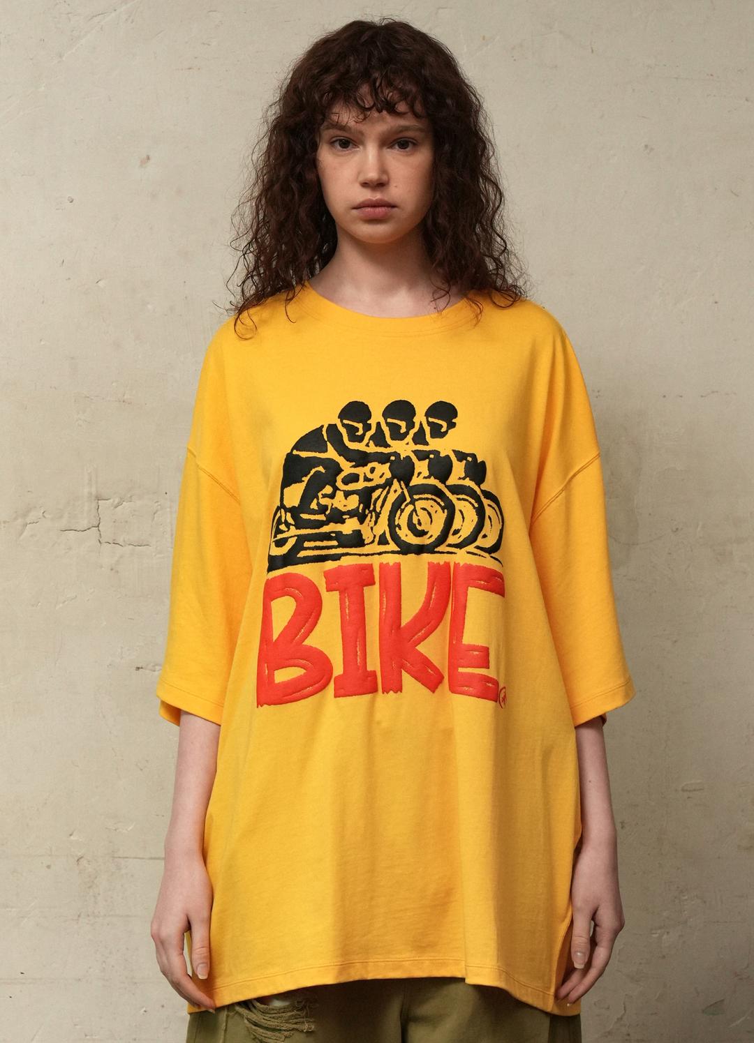 RIDERS T-SHIRTS  _ YELLOW
