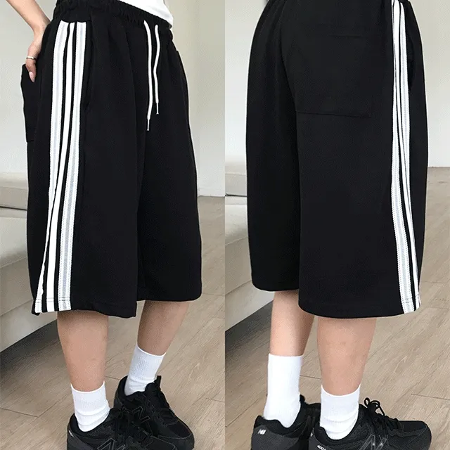 [레이스포인트🤍/꾸안꾸템] 브리 레이스 트레이닝 버뮤다팬츠