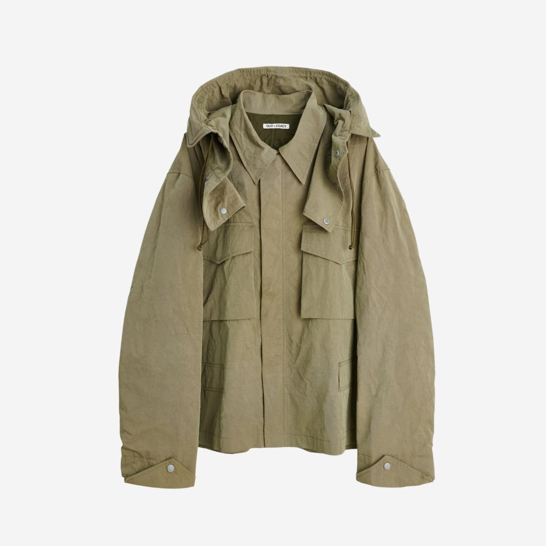 아워레거시 Our Legacy Field Jacket Army Green High Twist