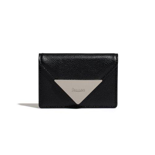 SHU TRIANGLE ACCORDION POCKET - BLACK