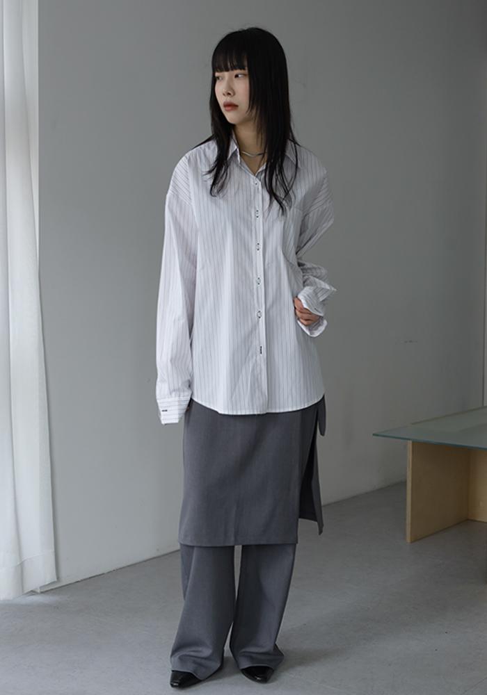 marie stripe over shirts