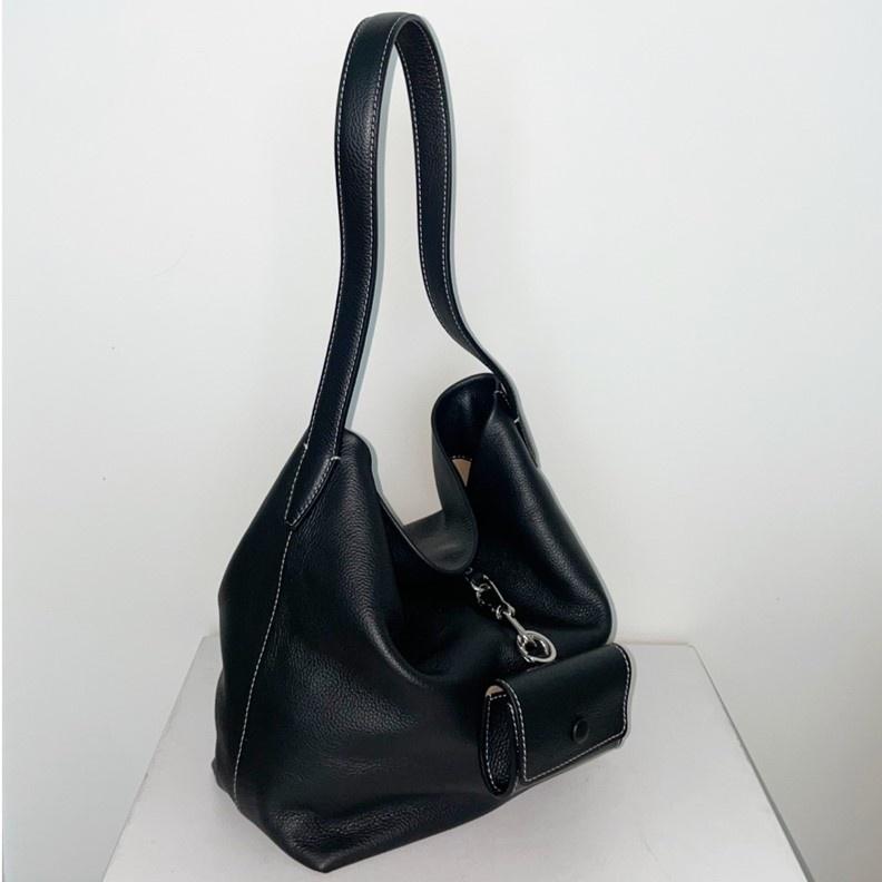 Leo bag_black&key_ring(S)