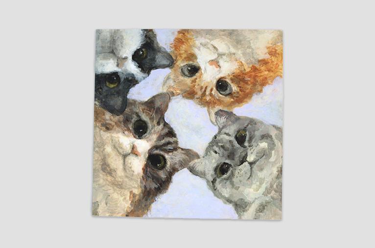 [쉬시턴] 정사각 포스터 - 일어나!