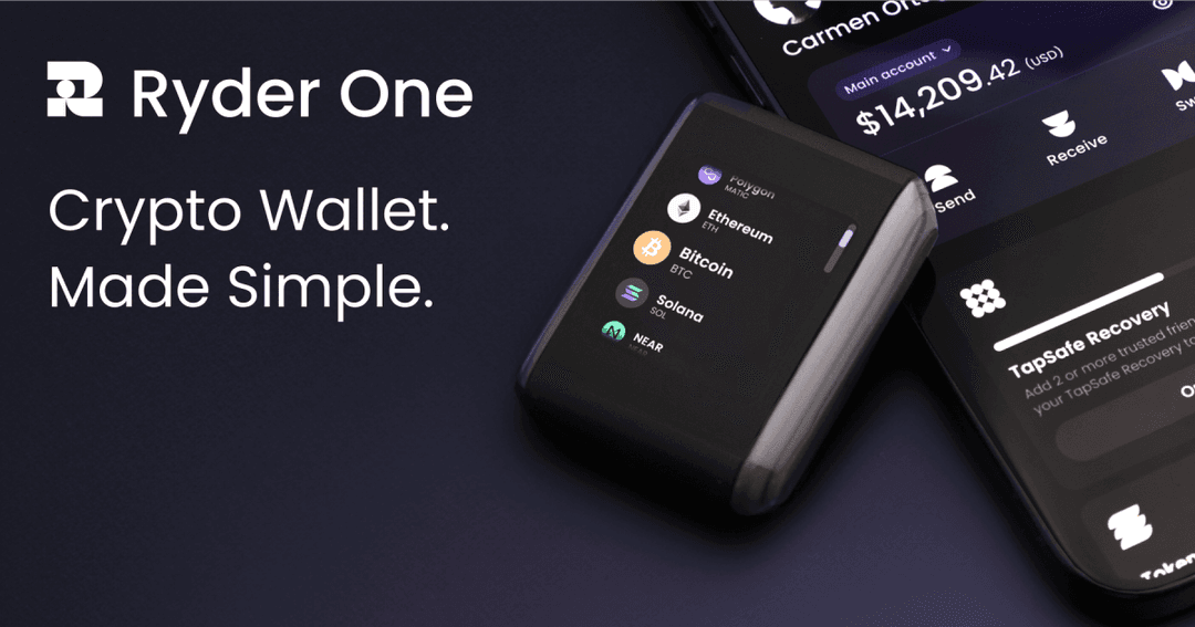 Ryder One: Stress-Free Crypto Wallet for Everyone