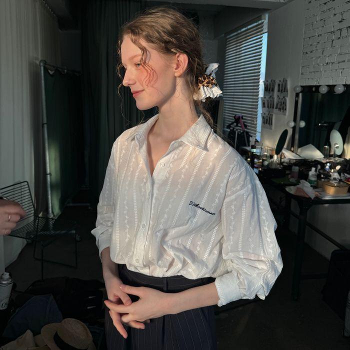 Blooming shirt_white