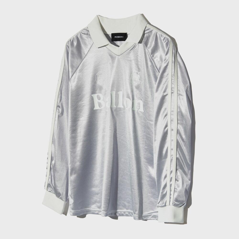 TEAM TRACK COLLAR JERSEY (SILVER)