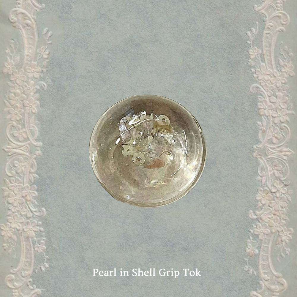 진주조개 레진 그립톡 자체제작