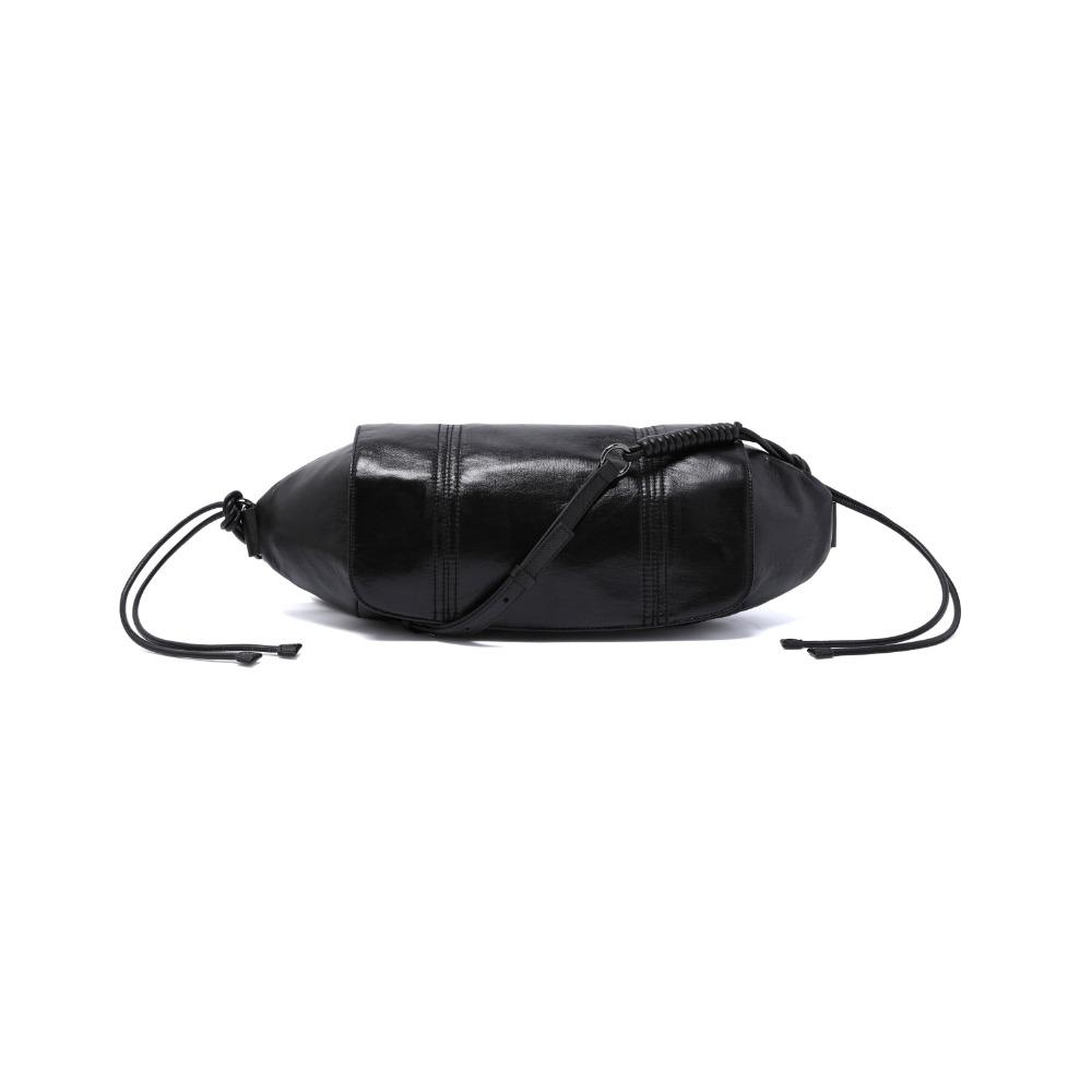 BAGUETTE VEGAN LEATHER HOBO BAG