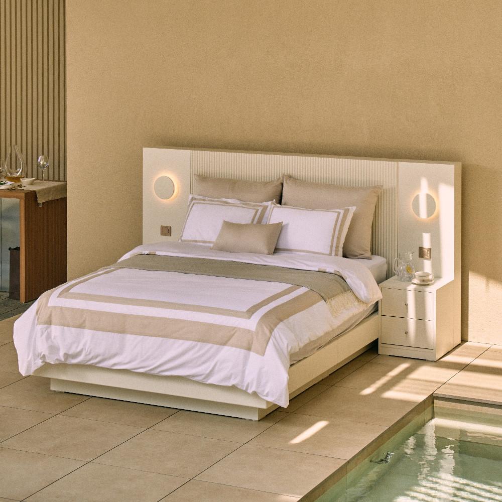 한국갤러리 세이지 호텔식 침대프레임 호텔형