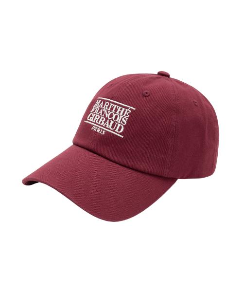 SMALL CLASSIC LOGO CAP burgundy