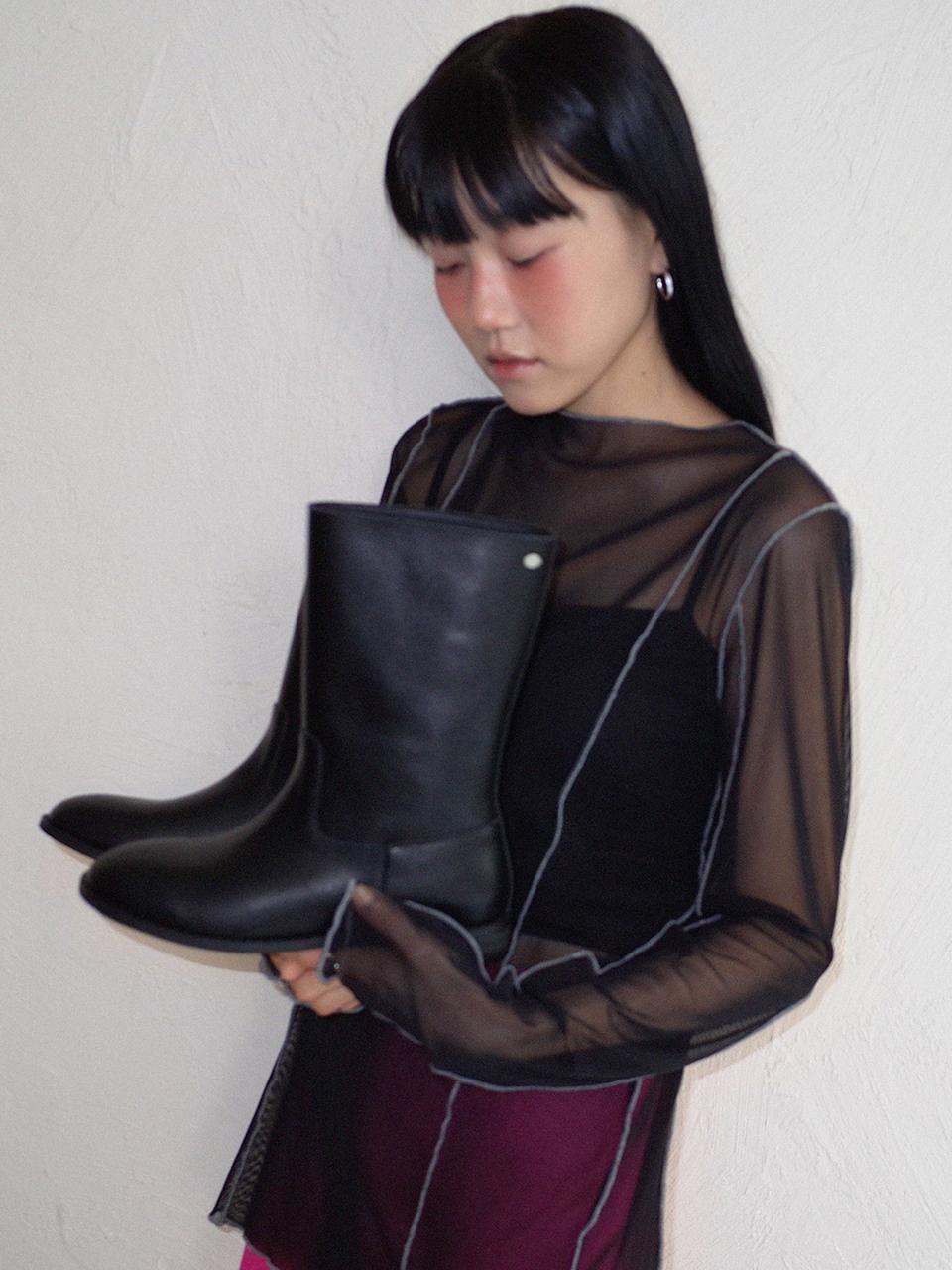 [29CM 단독] 엘린 리얼레더 미들부츠 [n084]_4color