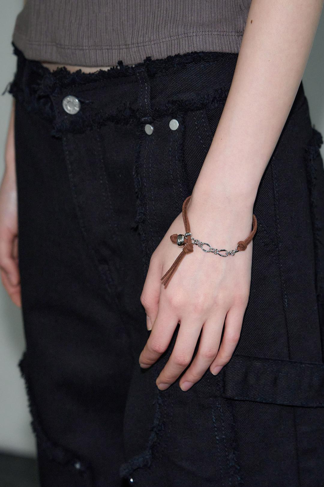 BOHEMIAN SUEDE BRACELET / BROWN