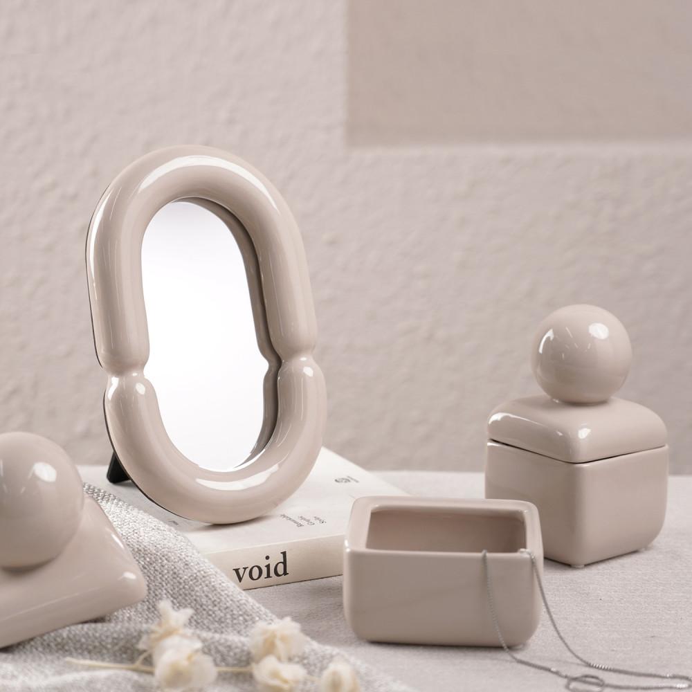 Zodiac Tube Mirror 조디악 튜브 탁상 거울 화병 악세서리함 2colors