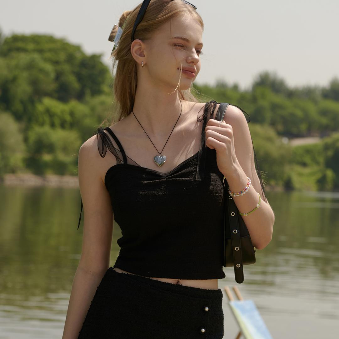 [10차 리오더]Ballet Sleeveless-Black