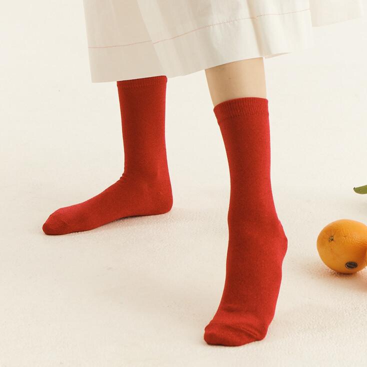 Glitter Socks Cherry