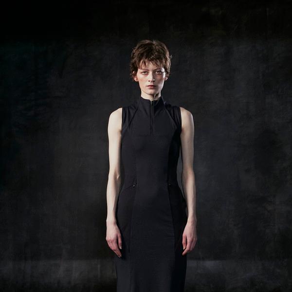 Half-zip Dress