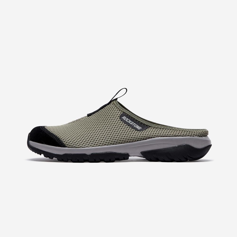 (man) 락스톤캐나다 캠피 슬리퍼 카키