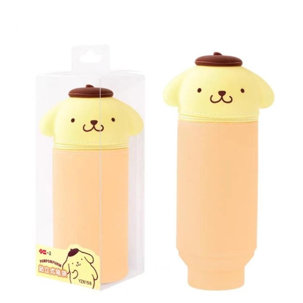 산리오 폼폼푸린 말랑 실리콘 필통 파우치