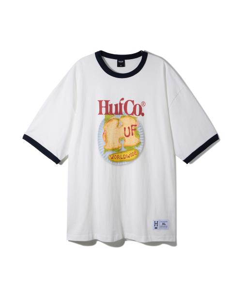 허프(HUF)  SANDWICH RINGER TEE [WHITE] - 사이즈 & 후기 | 무신사