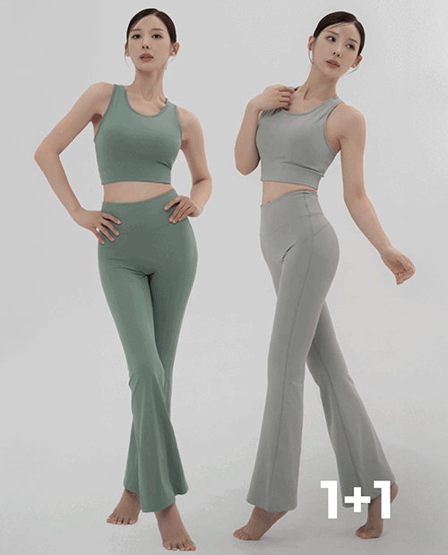 리프팅핏 부츠컷 레깅스 (어텀브라운/롱버전)