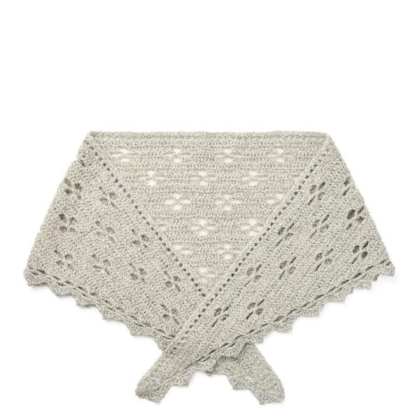WOOLLY FLOWER : GRAY