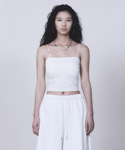Bra Cap Camisole [ White ]