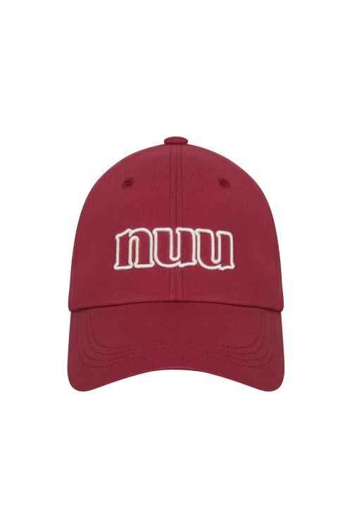 NUU LOGO BALL CAP (RED)