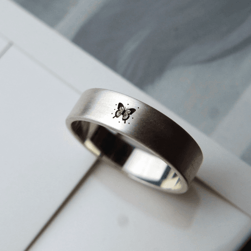 [은반지/반지] 나비 반지