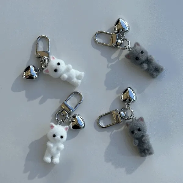 하찮은 미미 캣 키링 키홀더 열쇠고리 가방고리