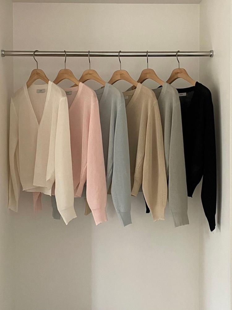 (당일)시스루 가디건