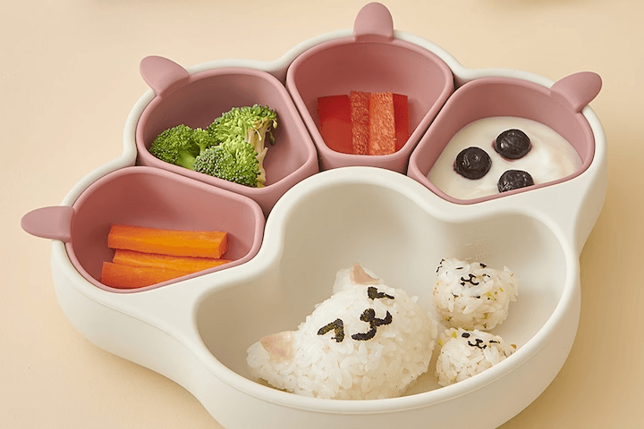 유아 자기주도 식사 냥냥 흡착식판